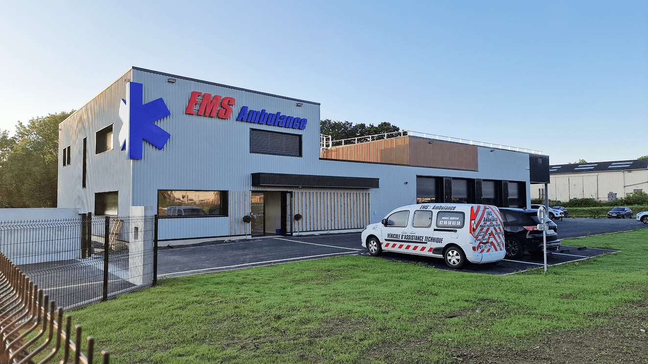 Batiment d'EMS Ambulance